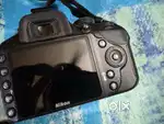 Nikon D3200 with dslr bag and bill