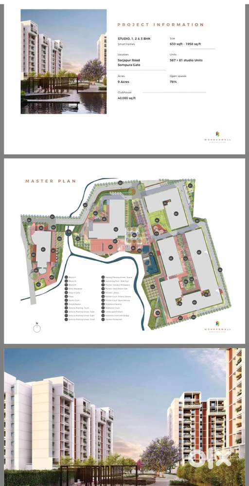 Full furnished 2 bhk corner unit with South facing balcony