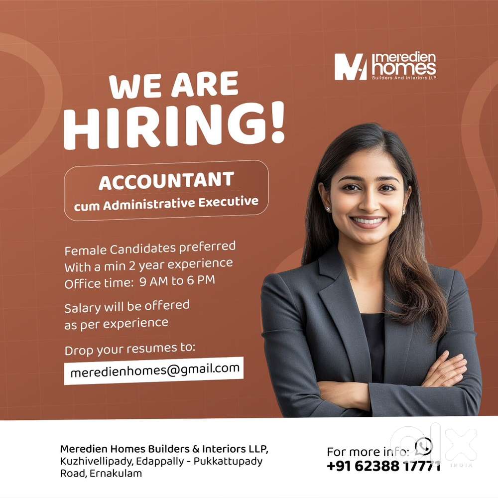 Female Accountant cum HR