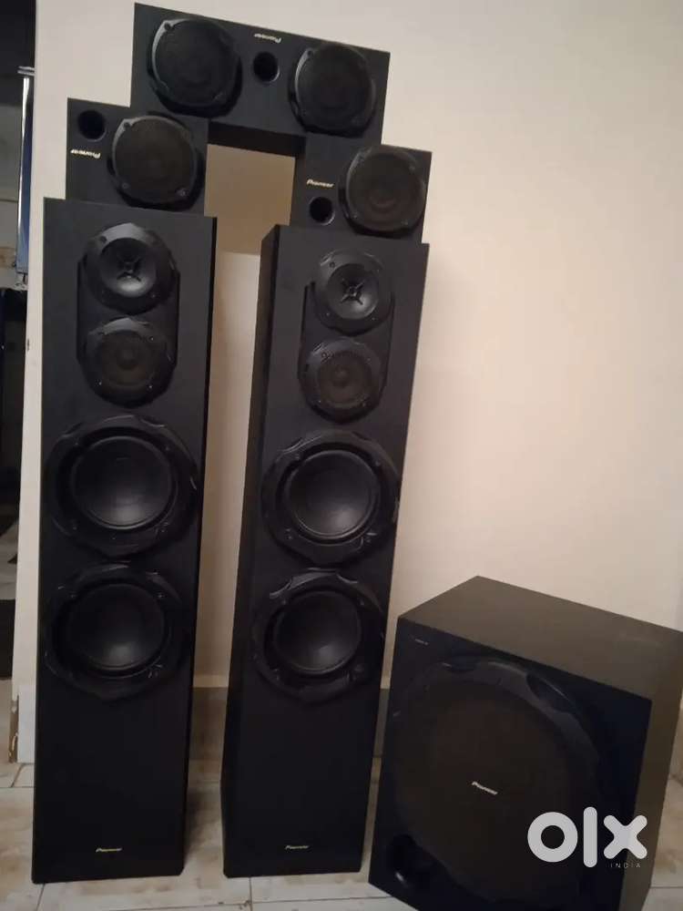Pioneer 5.1 Home theatre speaker with subwoofer
