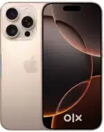 I phone 16 pro gold colour 128 gb 94% battery back glass crack only