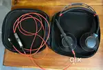 Over the head wired headphones
