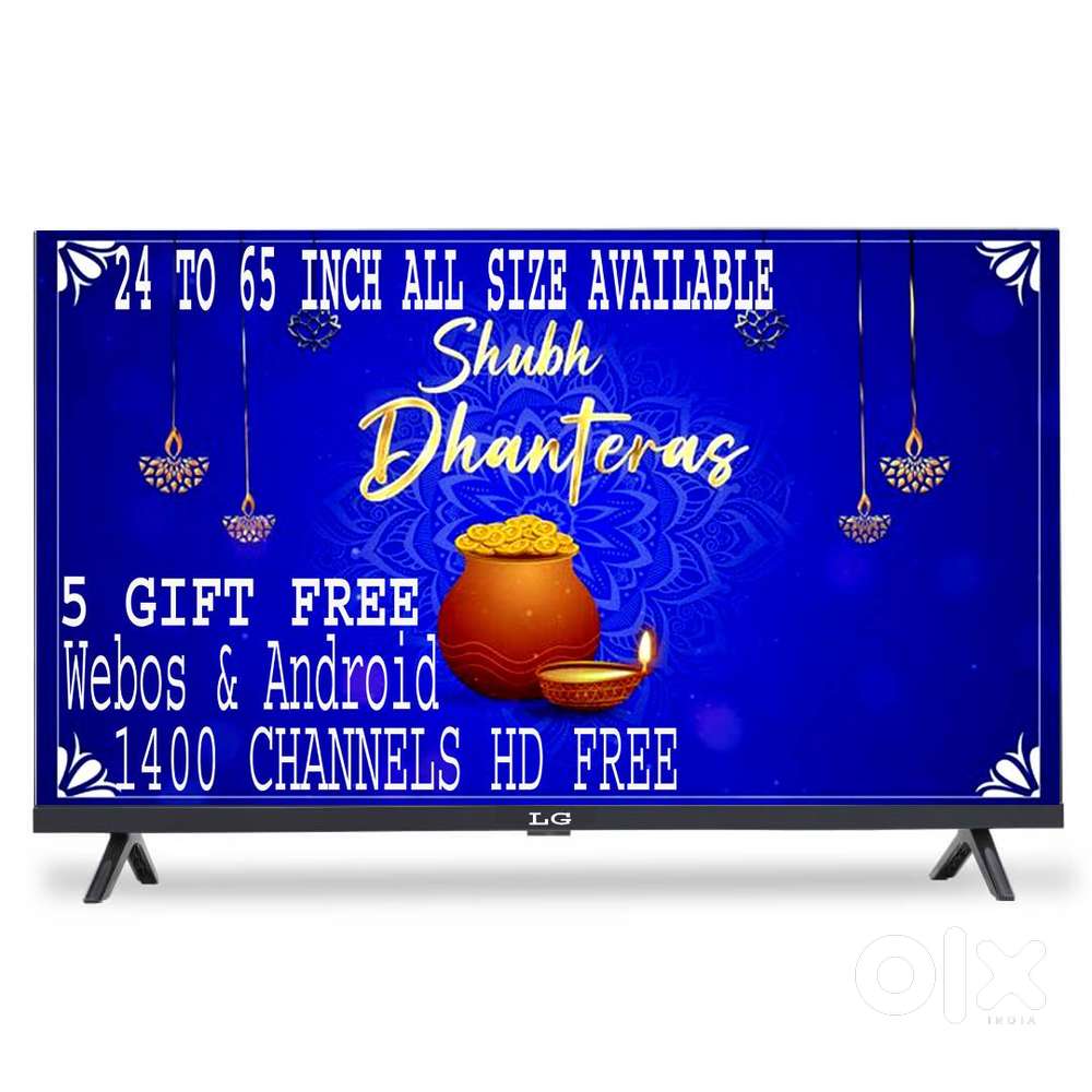 Sale Sale 32 TO 65 INCH 4K Voice Remote 2YW Woffer Sound Led Tv AVB