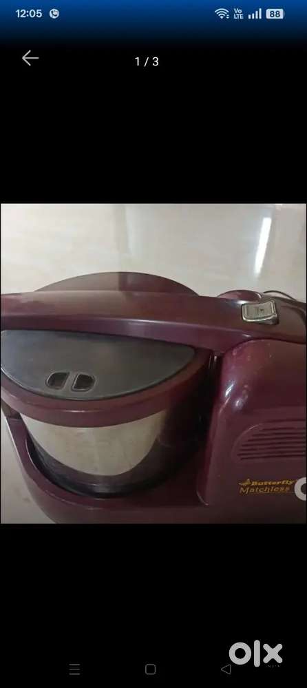 Butterfly Wet Grinder