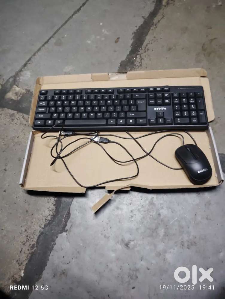 Keyboard and mouse