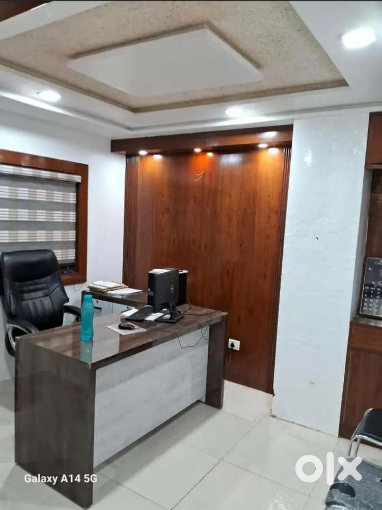 A fully furnished office on rent