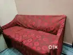 7 Seater sofa set with covers