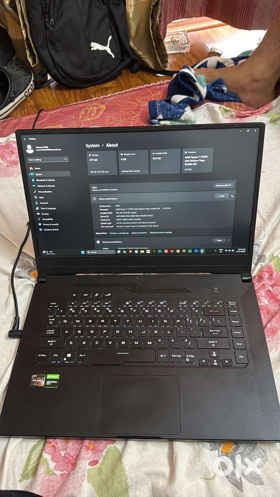 Asus Zephyrus ryzen 7