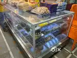 Display Counter and Display Showcase for Sweet Shop .AC