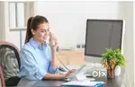 Female for office work