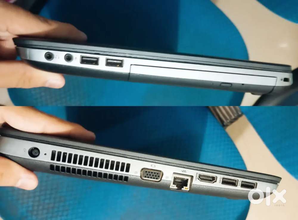 HP i7 processor laptop with 90 watt fast charger