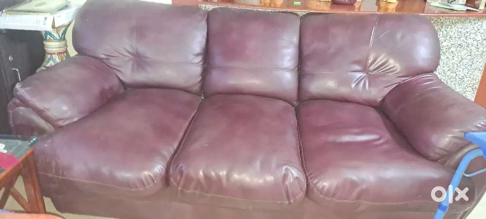 Sofa set 3/brown color 530009 NAD tarakarama enclave E101 Ganesh Nagar