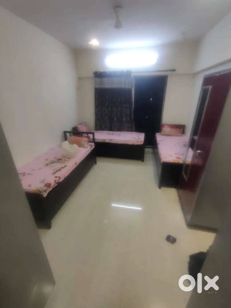 Girls pg double three sharing andheri East marol Naka metro station