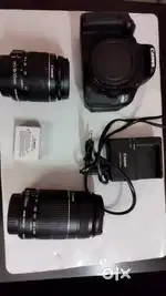 DSLR CANON EOS 600D Camera with 2 lenses