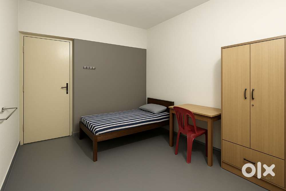 Spacious ROOMS with attached bathroom.