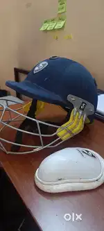 Sg smarttech cricket  helmet with L guard (unused)