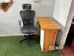 Brand new wooden study table and chair