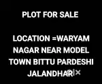 PLOT FOR SALE / NEAR MODEL TOWN