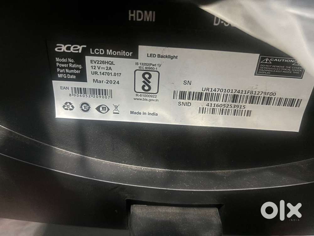 Acer monitor