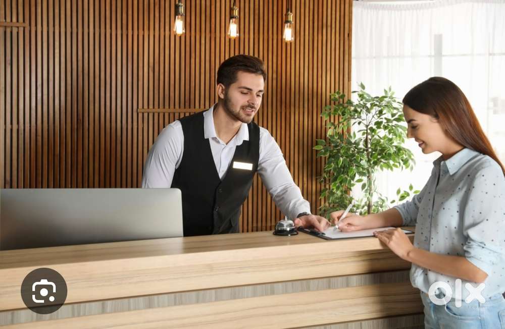 Need recpeption boy & girl full time part time