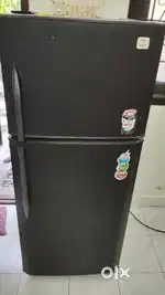 Lite use double door fridge available