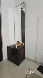 Dressing table with mirror