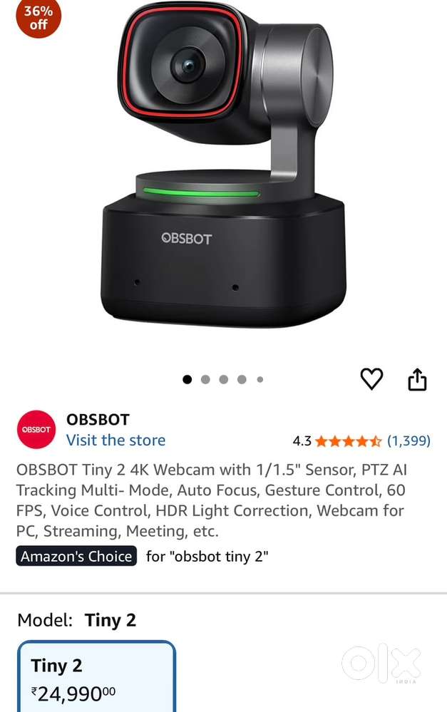 Tiny 2 OBSBOT