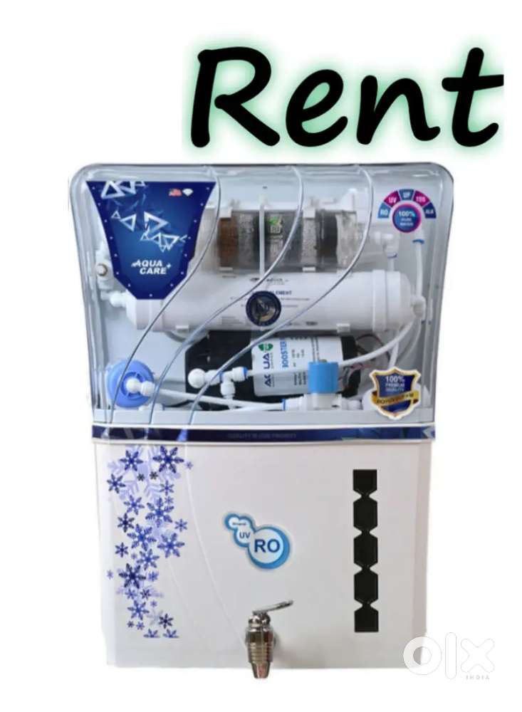 Water purifier available on rent