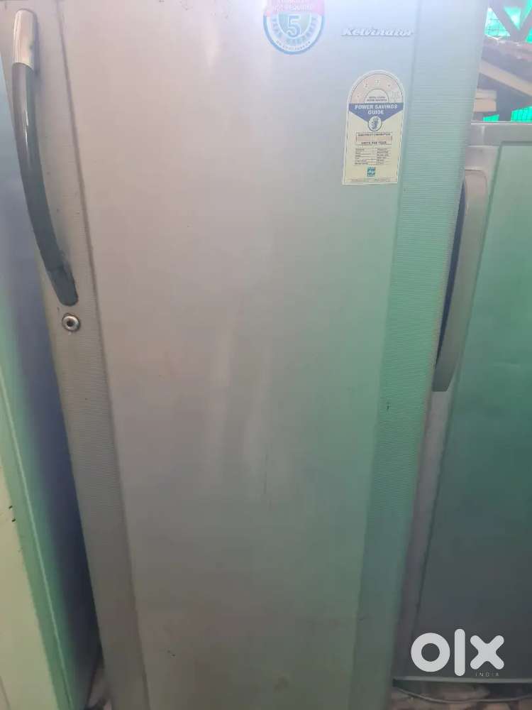 FRIDGE SINGLE DOOR 4 STAR GOOD WORKING  KELVINATOR 260LITER