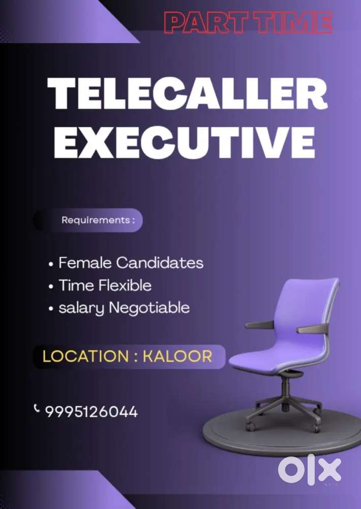 Wanted - Part time telecaller executive