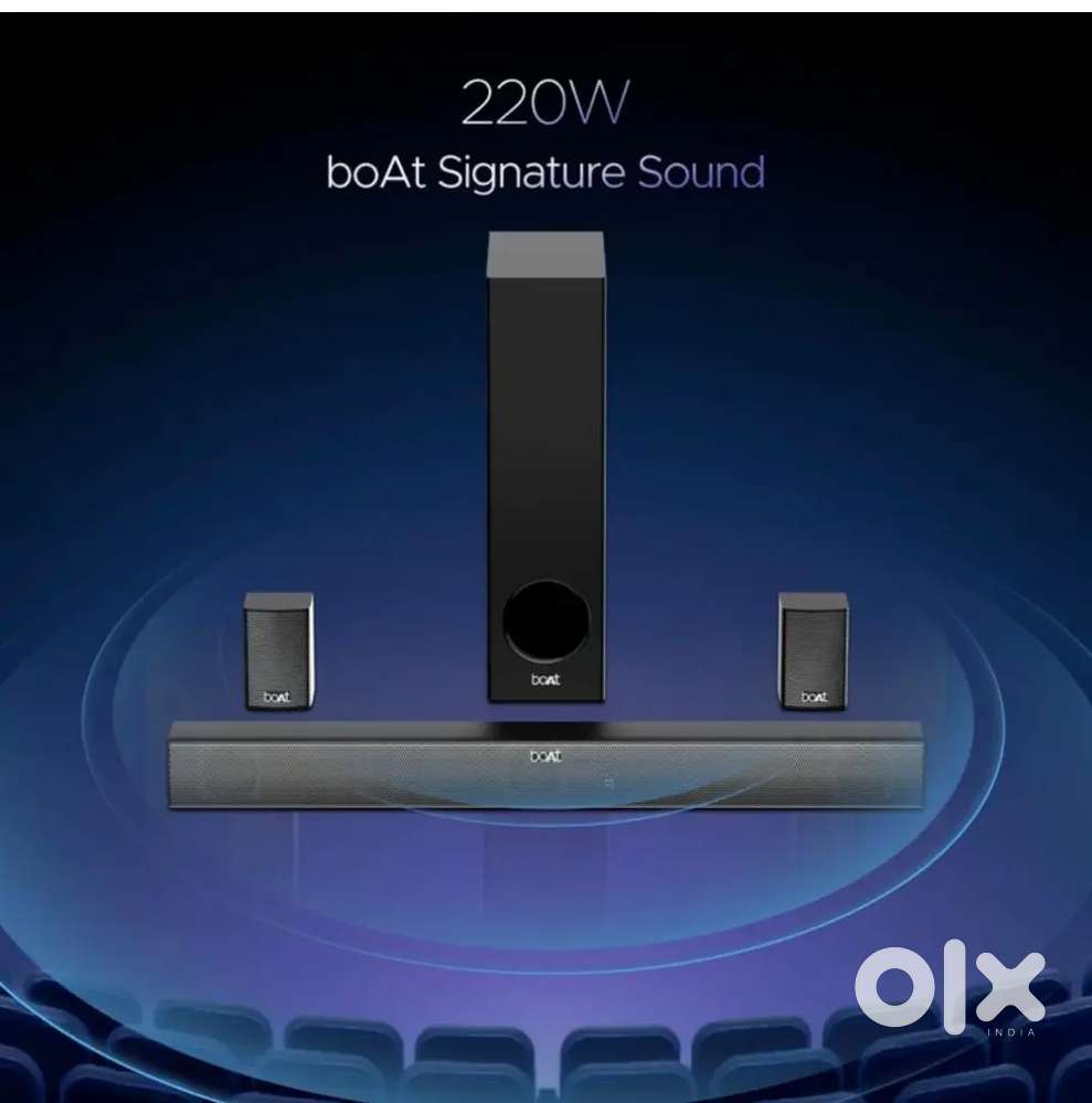 boAt Aavante Bar 2400 Pro Soundbar 5.1  Premium Bass & EQ Modes
