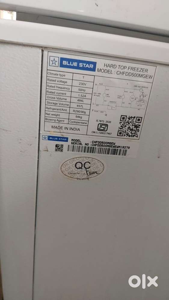 BLUESTAR FREEZER 14999