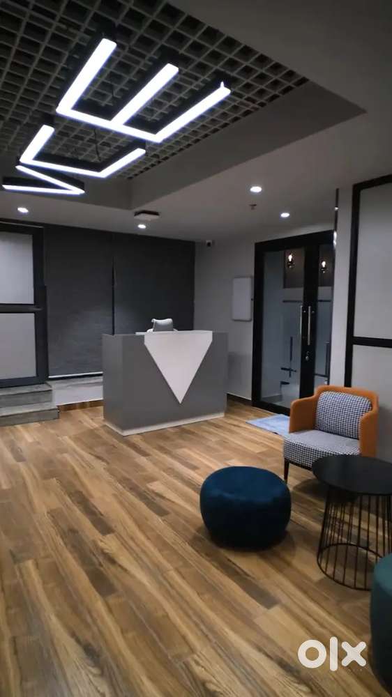 Fully furnished office space available in palasiya