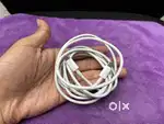 Apple Lightning to C To C cable, used for charging and data transfer