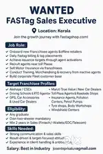 Fastag Sales executive