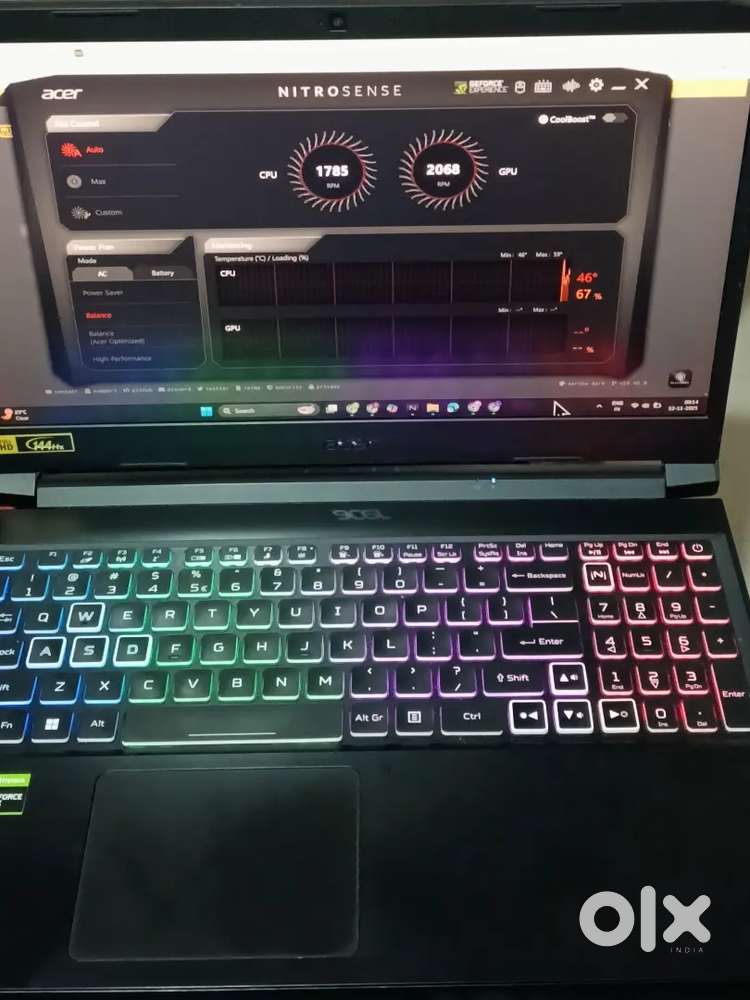 Acer Nitro 5 Gaming Laptop Intel Core i5-11400H 8GB 512 ssd