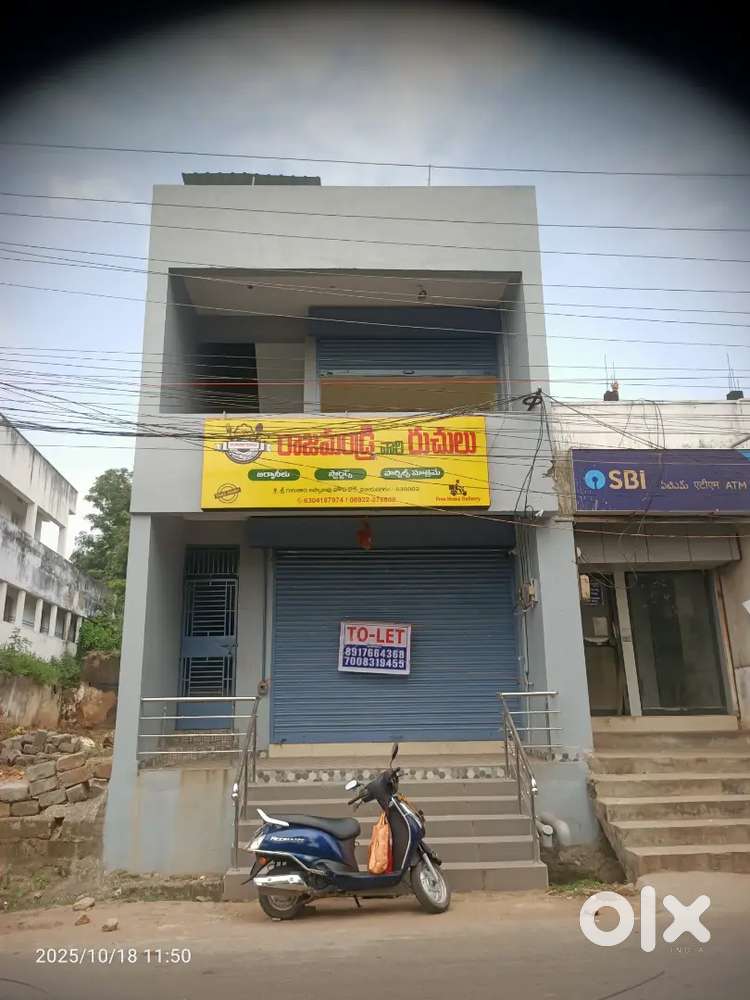 Renting both ground and first floor. Gurajada apparao road, Vzm