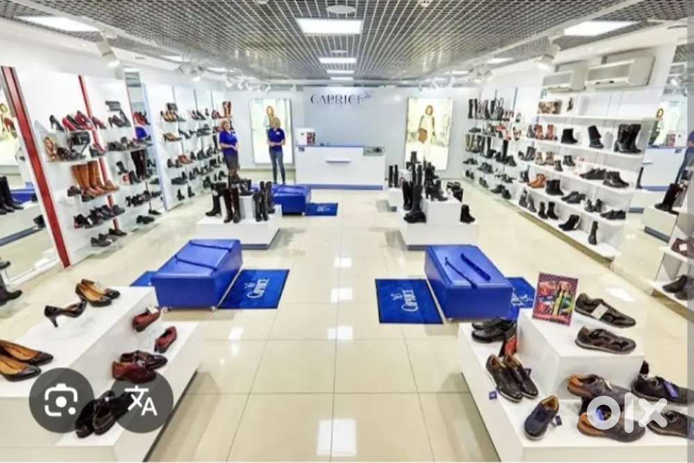 Shoes showroom sales job