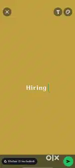Job for female in receptionist