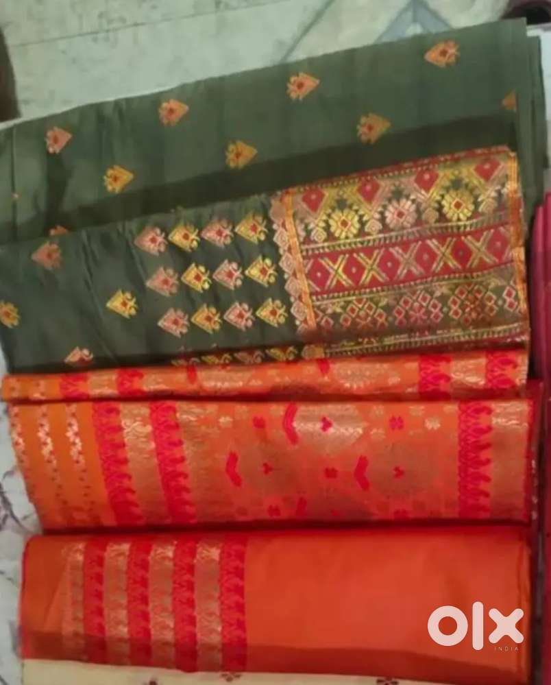 2pcs mekhela sadar mix paat