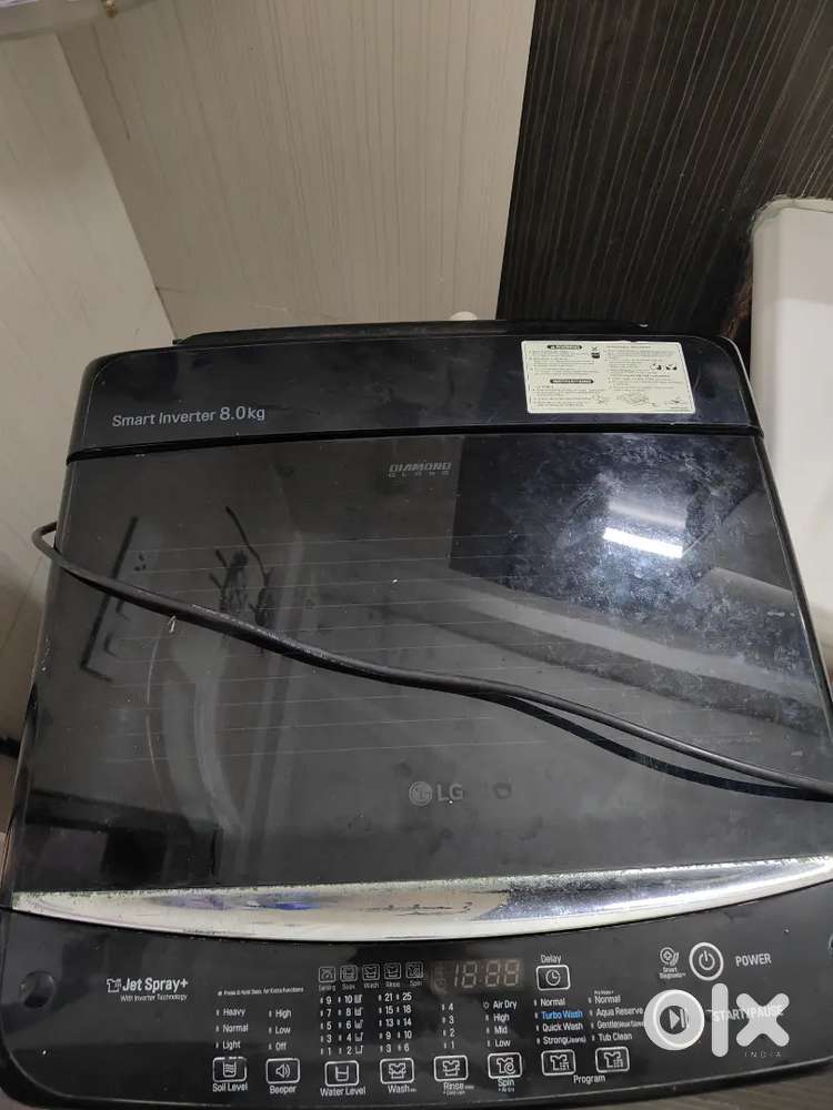 LG 8 kg top load fully automatic washing machine