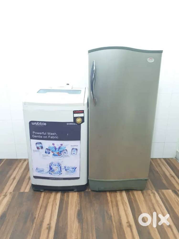 Godrej fridge & samsung machine best combo offer available &best price