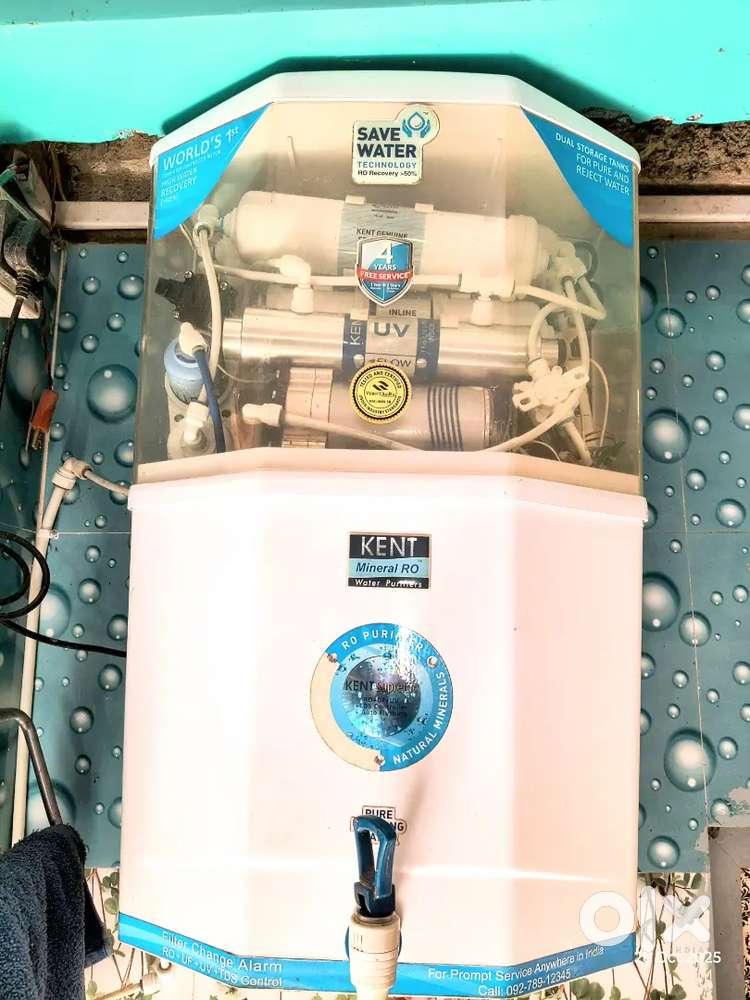 Kent 9L RO+UV+UF+TDS Control+Dual storages