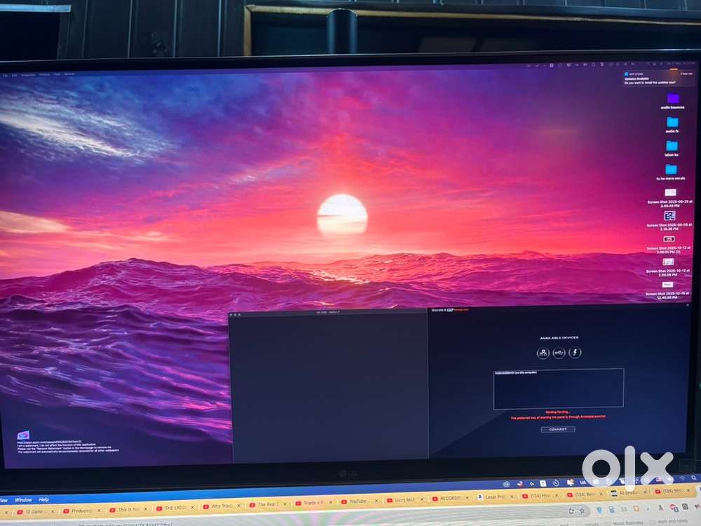 HACKINTOSH for music production with 27inch 4k Monitor with UPS