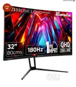 ZEBRONICS 32 CURVED GAMING MONITOR DISPLAY, IMMERSIVE QHD EXPERIENCE