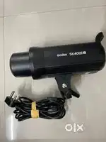 Godox SK400II-V studio flash, softbox , harrison mini tower