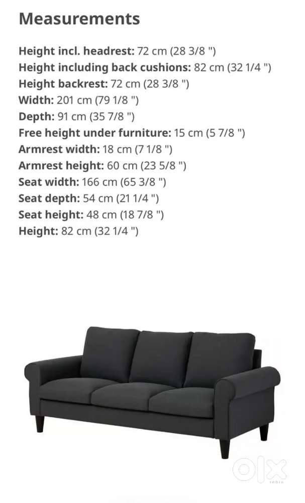 Ikea sofa, Barand new condition
