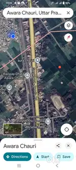 Deoria Gkp Road Awara Chauri me