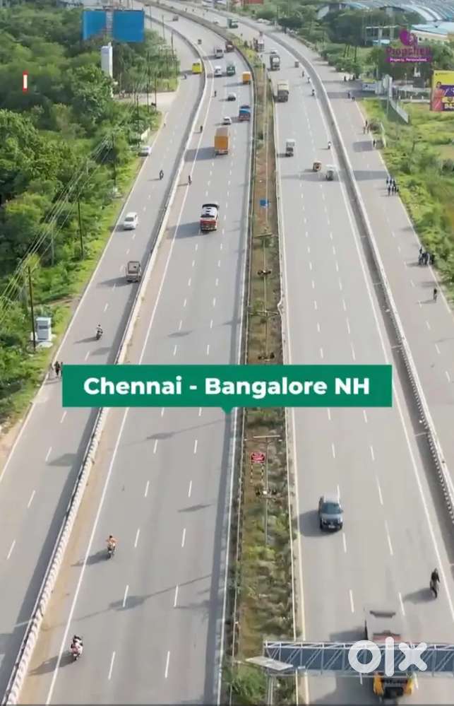 Poothamalle Thandalam NH4 touch residential land with rental income