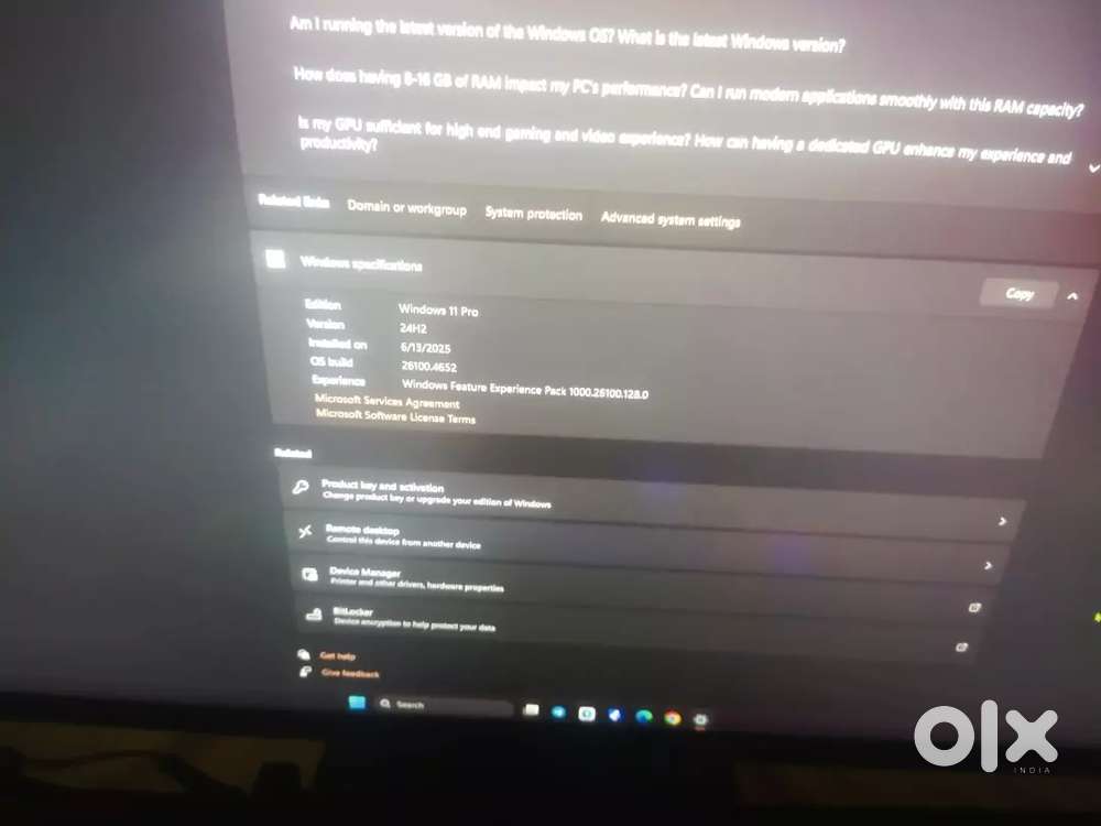 New Computer Intel i5,16gb ram 500gb 2gb graphics card